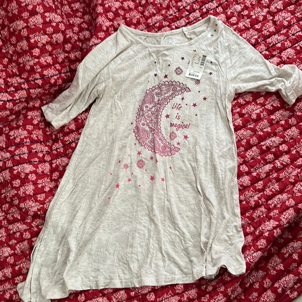 Justice shirt girls size 10 new